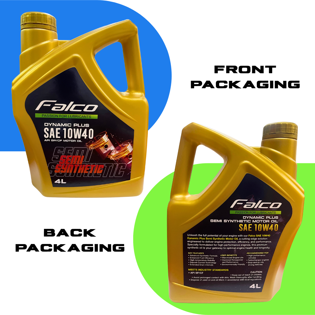 FALCO FULLY SYNTHETIC 5W40 API SP/CF 4L Car Engine Oil
