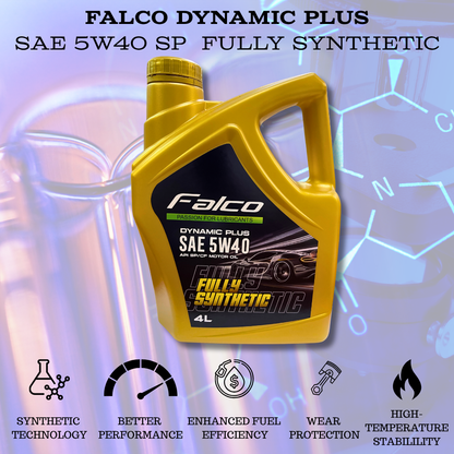 FALCO FULLY SYNTHETIC 5W40 API SP/CF 4L Car Engine Oil