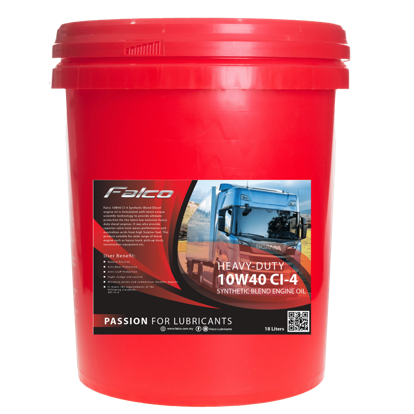 Falco 10W40 CI-4  Heavy Duty Semi-Synthetic Diesel Engine Oil (18 Liter)