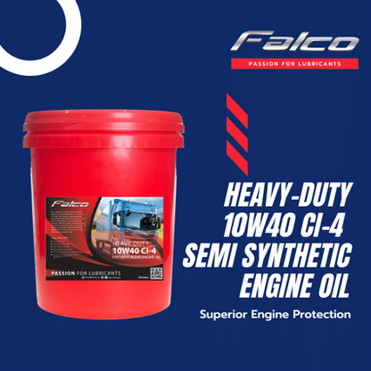 Falco 10W40 CI-4  Heavy Duty Semi-Synthetic Diesel Engine Oil (18 Liter)