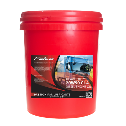 Falco 20W50 CI-4  Heavy Duty Diesel Engine Oil (18 Liter)